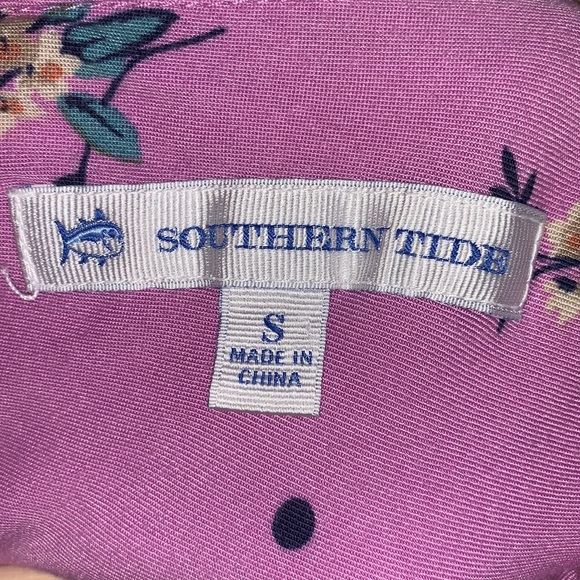 📌 Southern Tide Floral Print Button Button Down - Picture 3 of 6